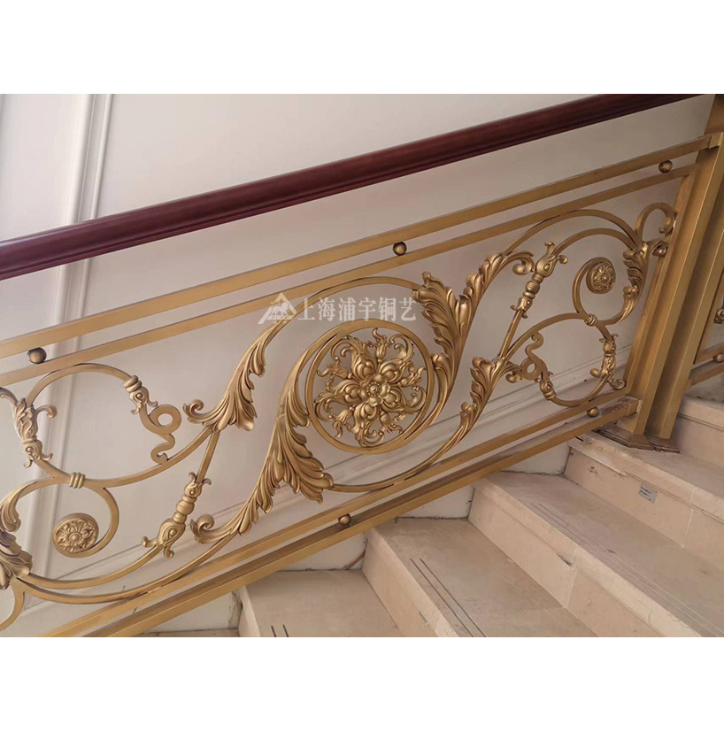 华为公司--铜栏杆