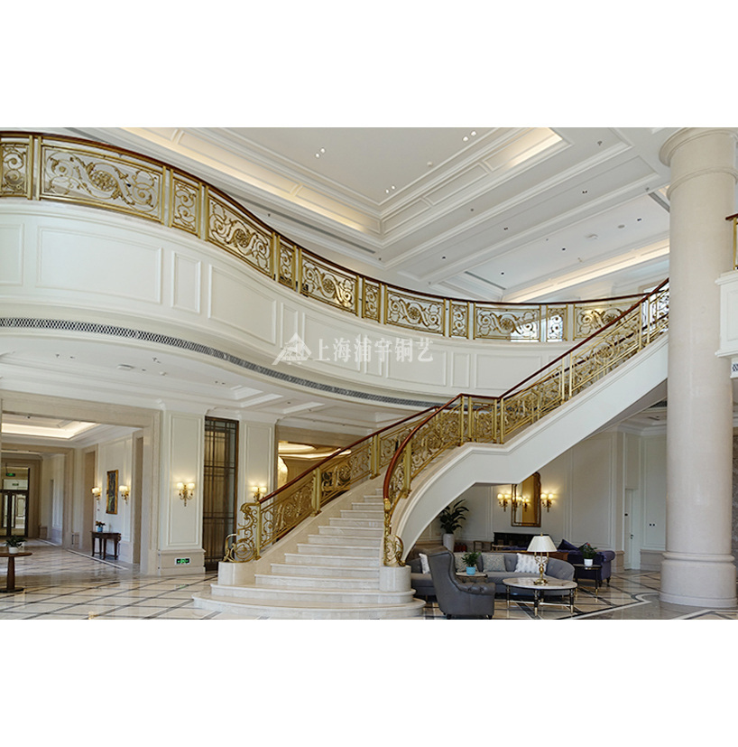 华为公司---铜艺栏杆