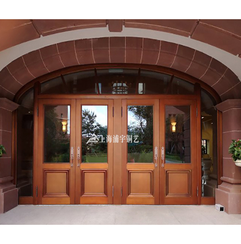 <h4>华为东莞松山湖总部</h4><p>铜门</p>