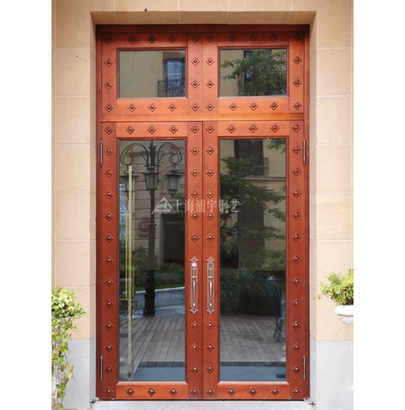 <h4>华为东莞松山湖总部</h4><p>铜门</p>